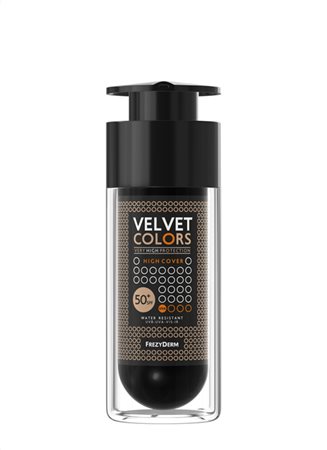 VELVET COLORS HIGH COVER - Matte alta cobertura base de maquillaje 
