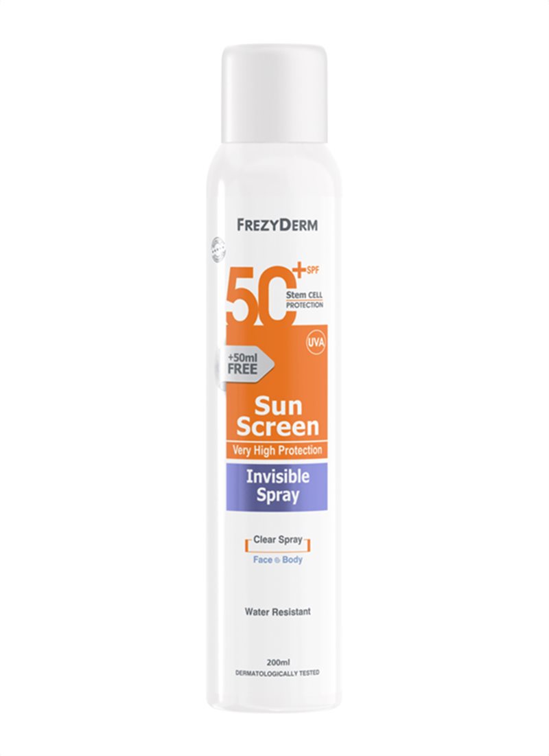 SUN SCREEN INVISIBLE SPRAY SPF 50+