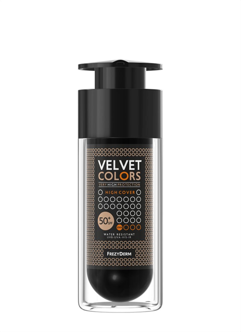VELVET COLORS HIGH COVER - Matte alta cobertura base de maquillaje 